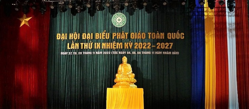 Không khí chào mừng Đại hội đại biểu Phật giáo toàn quốc lần thứ IX