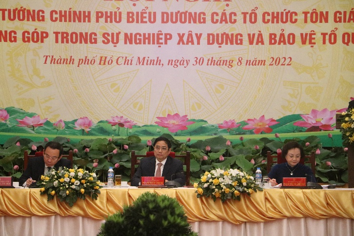 Thủ tướng Phạm Minh Chính gặp mặt, biểu dương các tổ chức tôn giáo