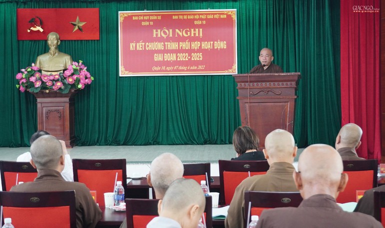 hoi-nghi-ky-ket-phoi-hop-hoat-dong-giua-ban-tri-su-ghpgvn-quan-va-ban-chi-huy-quan-su-quan-10-tp-ho-chi-minh